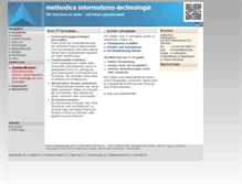 Tablet Screenshot of methodica.ch